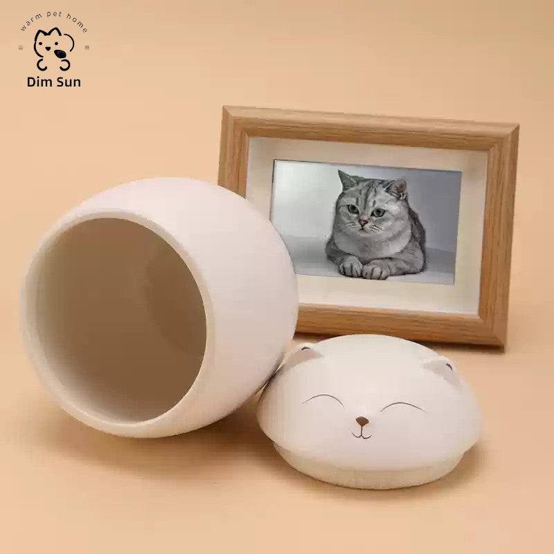 Pet Urn Print Photo Souvenir Photo Frame Pet Kitten Cat Puppy Dog Funeral Urn Memories